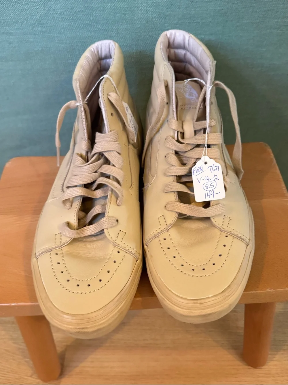 Vans x Opening Ceremony Sk8 Hi in Beige